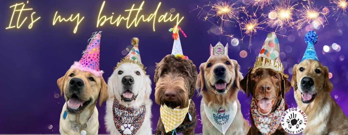 4 Paws for Ability Birthday Fundraiser